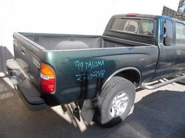 1999 TOYOTA TACOMA XTRA CAB SR5 PRERUNNER GREEN 3.4 AT 2WD Z20248